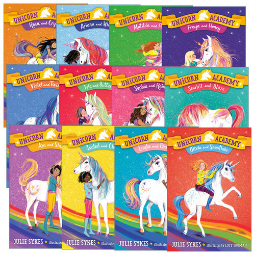 Unicorn Academy 独角兽学院系列12册 儿童章节桥梁故事书 Lucy Truman