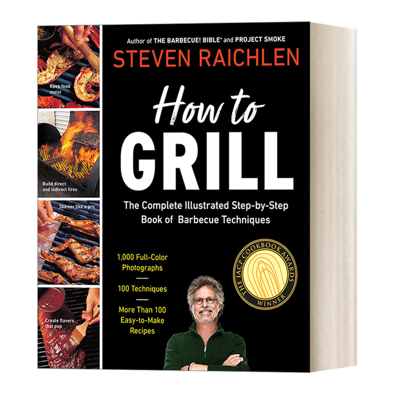 英文原版 How to Grill 如何烧烤 完整的烧烤技术图解书 Steven Raichlen 英文版 进口英语原版书籍