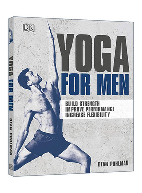 英文原版 Yoga for Men 男性瑜伽 DK运动健身塑性 英文版 进口英语原版书籍