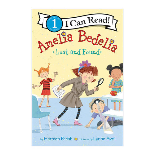 英文原版 Amelia Bedelia Lost and Found 阿米莉亚失物招领 糊涂女佣 I Can Read level 1分级读物 英文版 进口英语原版书籍