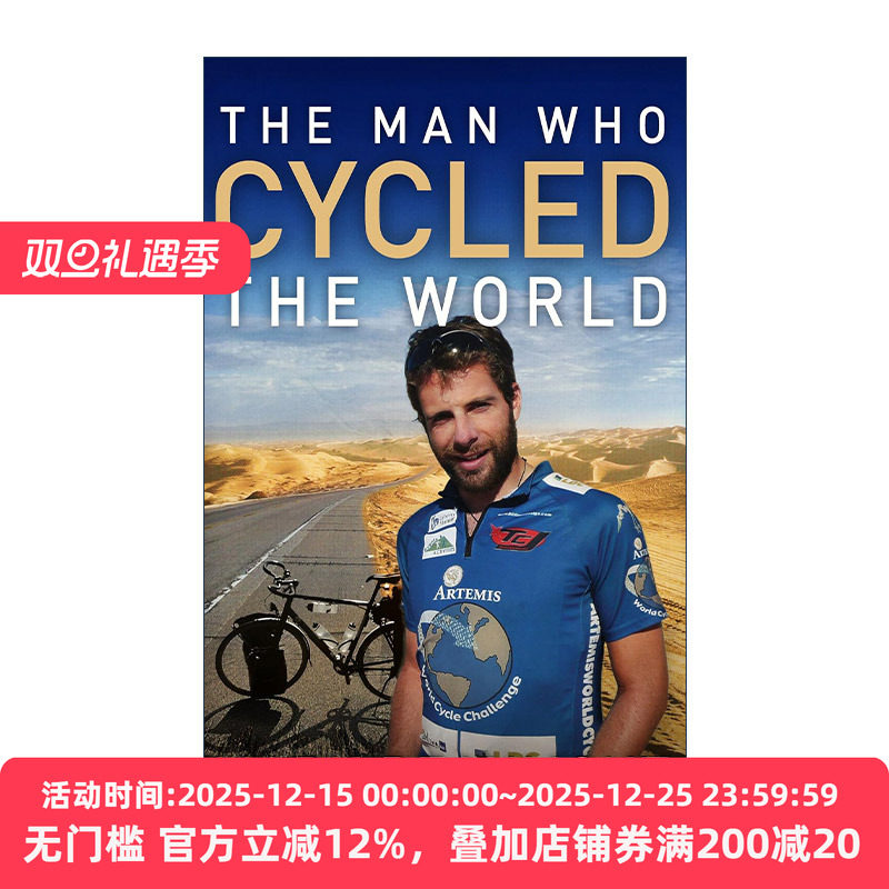 英文原版 The Man Who Cycled The World 骑自行车周游世界的男人 英国探险达人马克?博蒙特自传 英文版 进口英语原版书籍