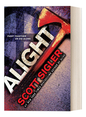 英文原版 The Generations Trilogy 02 Alight 世代三部曲2 飞落 青少年动作冒险科幻小说 Scott Sigler 英文版 进口英语原版书籍