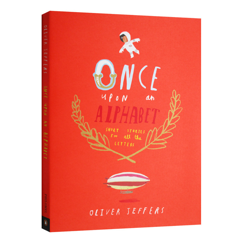 字母表的故事 Once Upon An Alphabet 精装大开本 Oliver Jeffers 英文原版儿童英语启蒙读物 进口英语书籍