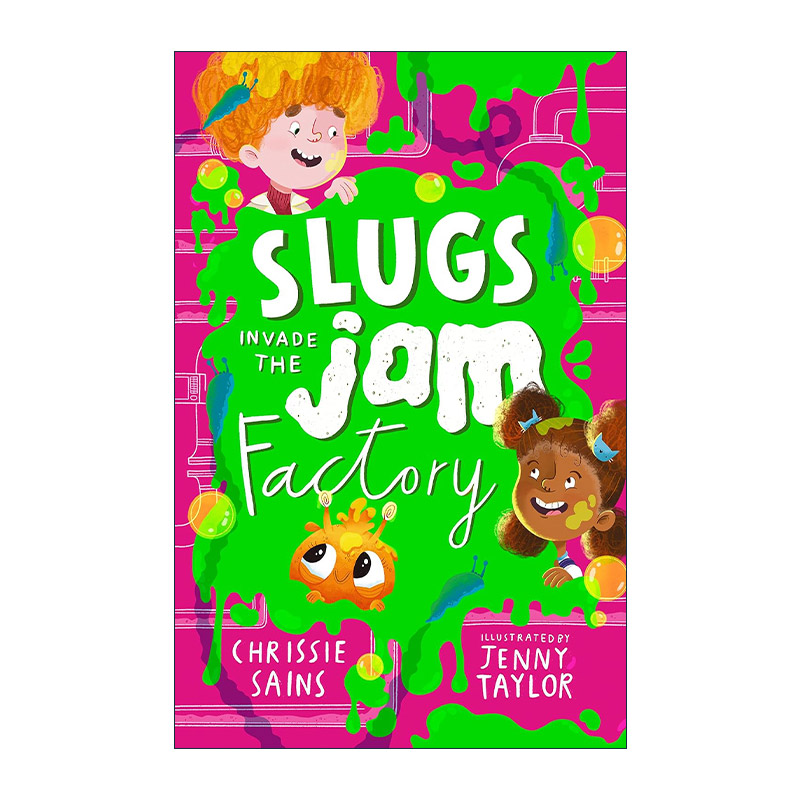 英文原版 Slugs Invade the Jam Factory 鼻涕虫入侵果酱工厂 儿童幽默搞笑章节桥梁书 英文版 进口英语原版书籍