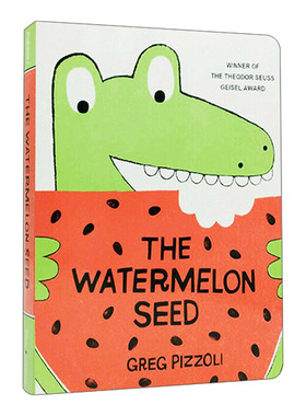 西瓜种子 The Watermelon Seed 苏斯博士奖 获奖绘本 英文原版儿童趣味故事绘本 2-6岁 进口英语纸板书籍