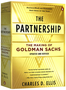 The Partnership The Making of Goldman Sachs 高盛帝国 英文原版管理学企业传记 进口书籍