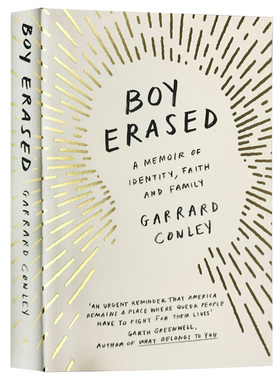 被抹去的男孩 Boy Erased  英文原版同名电影原著小说 Garrard Conley 进口英语书籍
