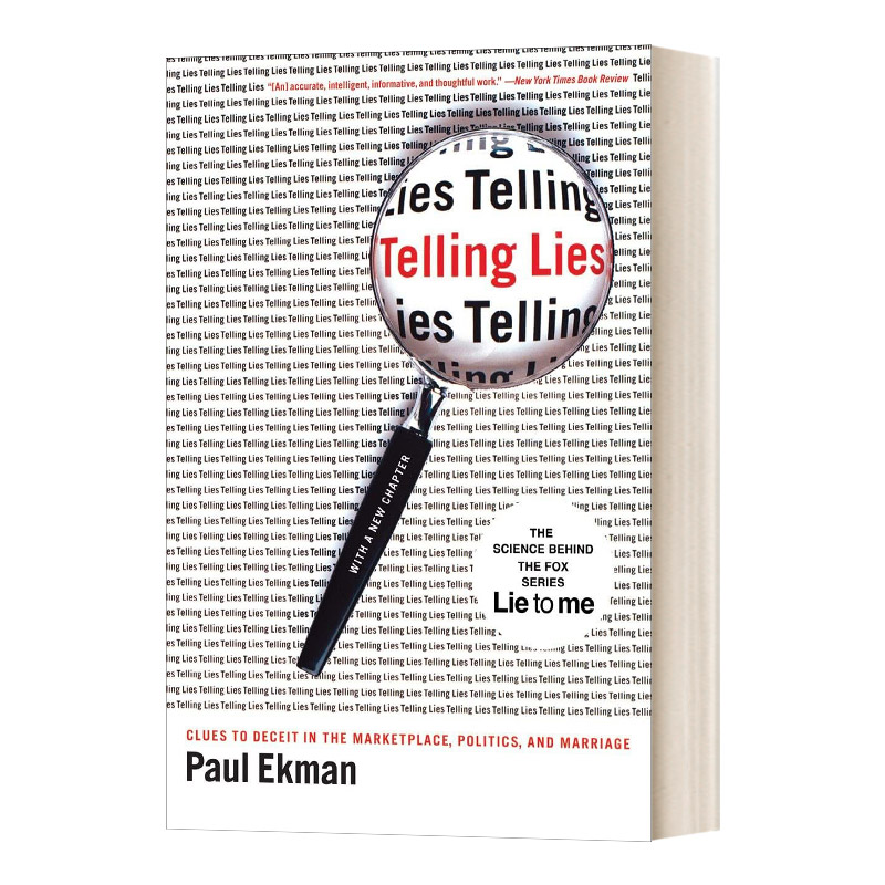 英文原版 Telling Lies 说谎 微表情识破说谎 欧美诸多执法机构奉为刑侦学教材 英文版 进口英语原版书籍
