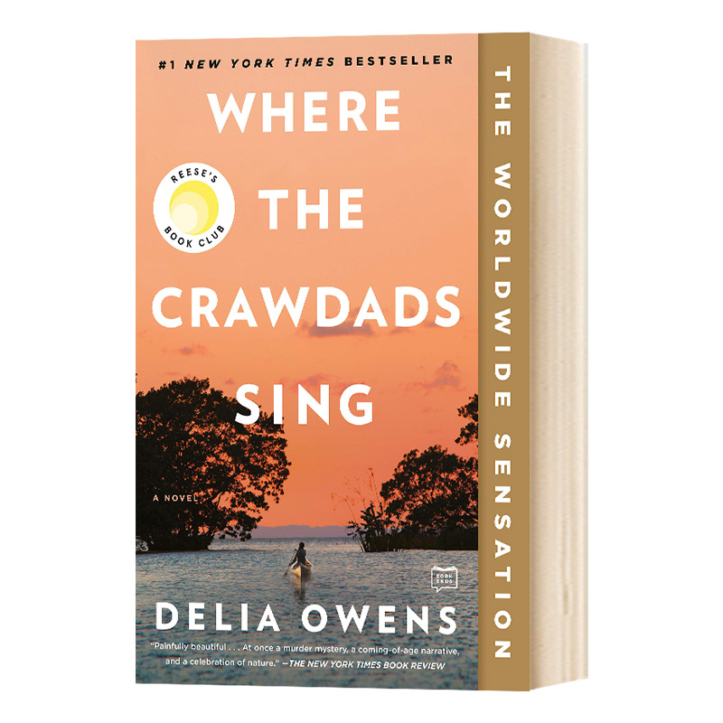 蟪蛄吟唱的地方 Where the Crawdads Sing 英文原版儿童读物 英文版进口英语启蒙书籍
