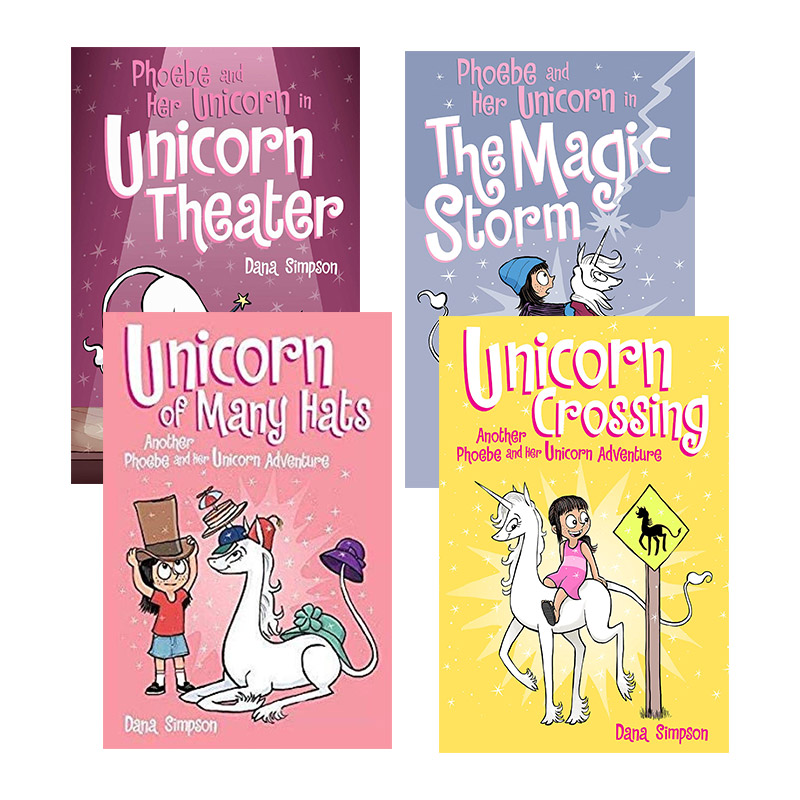 Phoebe and Her Unicorn 菲比和她的独角兽5-8册