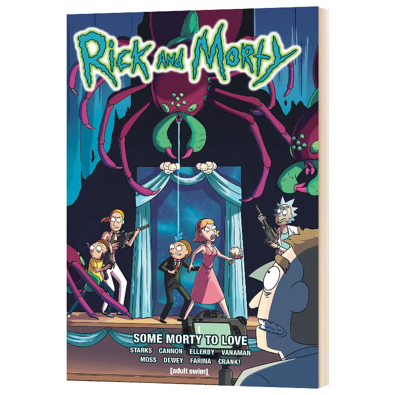 瑞克与莫蒂漫画6 Rick and Morty Vol 6 Some Morty To Love 英文原版同名卡通动画读物 进口美国科幻情景喜剧英语书籍