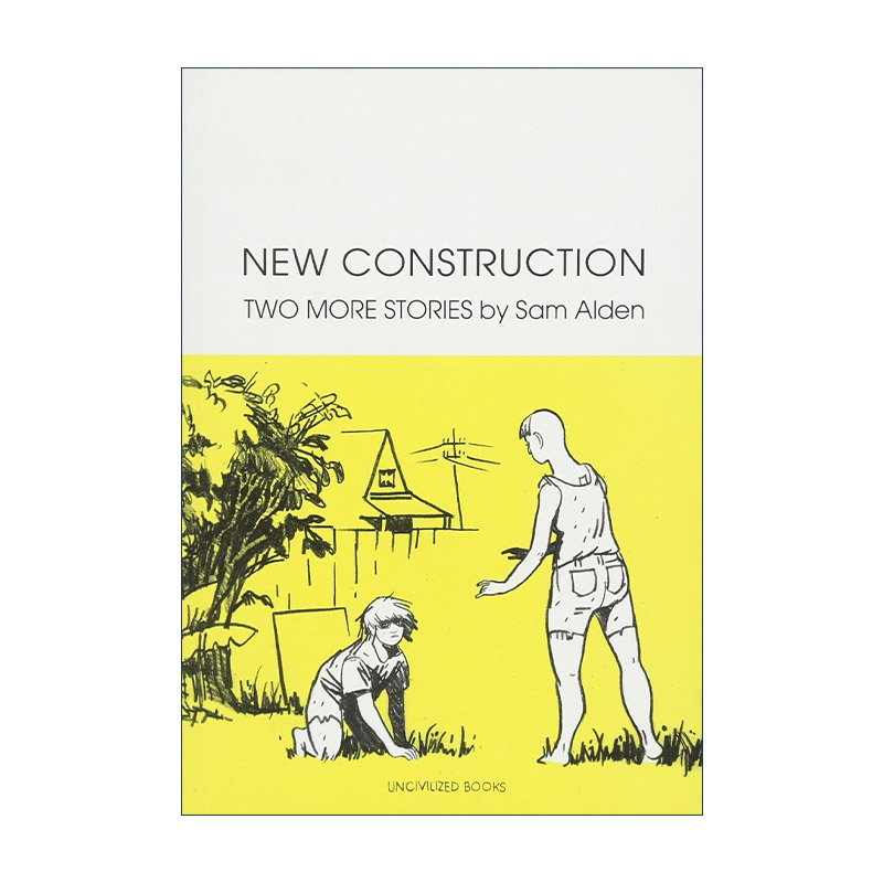 英文原版 New Construction 新建筑 漫画集 洛杉矶时报图书奖入围 伊格纳兹奖得主Sam Alden 英文版 进口英语原版书籍