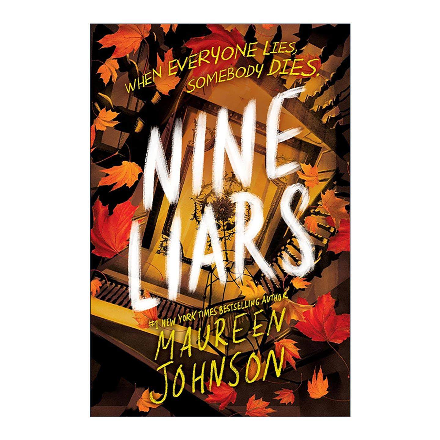 英文原版 Nine Liars 九个说谎者 Maureen Johnson畅销校园悬疑侦探小说 精装 英文版 进口英语原版书籍