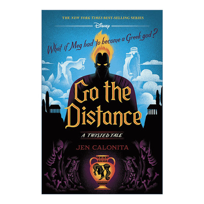 英文原版 Go the Distance A Twisted Tale 大力士海格力斯 迪士尼扭曲故事系列 Jen Calonita 精装 英文版 进口英语原版书籍