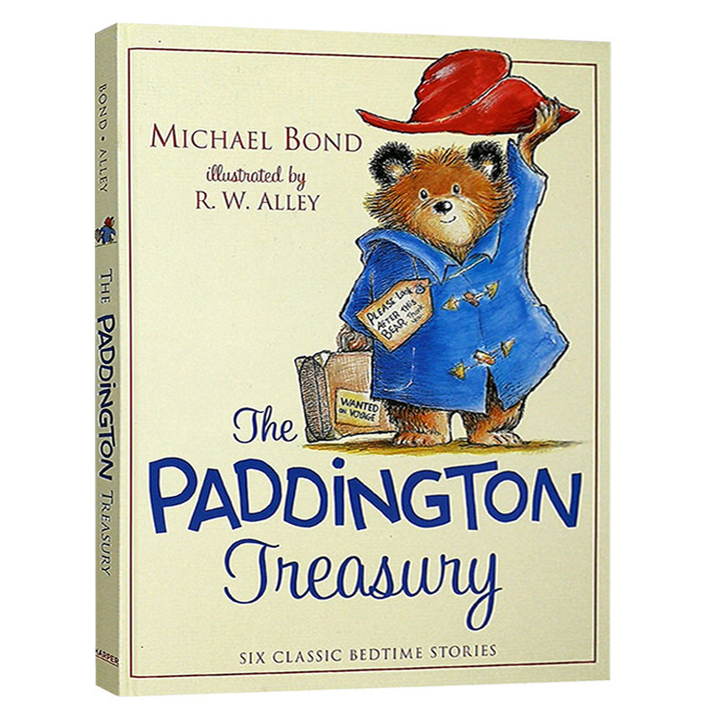 小熊帕丁顿 6个故事精装合集 The Paddington Treasury 帕丁顿熊 英文原版经典儿童故事绘本 迈克尔邦德 进口书