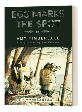 臭鼬和獾2  Egg Marks the Spot Skunk and Badger 2 英文原版儿童绘本 精装 进口英语书籍