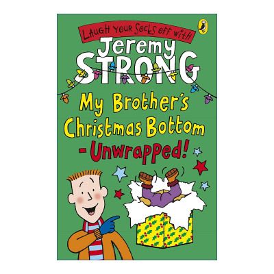 英文原版 My Brother's Christmas Bottom Unwrapped 我的弟弟出了名5 吉瑞米·斯特朗爆笑儿童小说 英文版 进口英语原版书籍