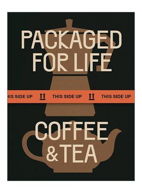 英文原版 Packaged for Life Coffee and Tea 生活包装设计 咖啡和茶 日常物品的包装设计精装 英文版 进口英语原版书籍