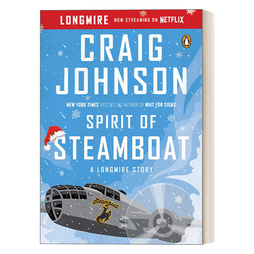 英文原版小说 Spirit of Steamboat A Longmire Mystery 汽船精神 惊悚推理小说 Craig Johnson 英文版 进口英语原版书籍