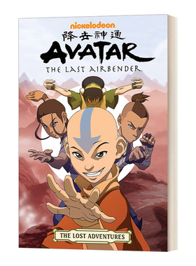 Avatar The Last Airbender The Lost Adventures 降世神通 最后的气宗 失落的冒险 英文原版漫画 进口英语书籍