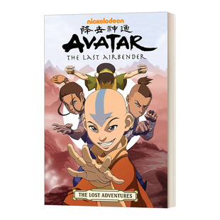 Avatar The Last Airbender The Lost Adventures 降世神通 最后的气宗 失落的冒险 英文原版漫画 进口英语书籍