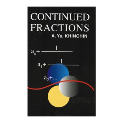 英文原版 Continued Fractions 连分数 A. Ya. Khinchin 英文版 进口英语原版书籍