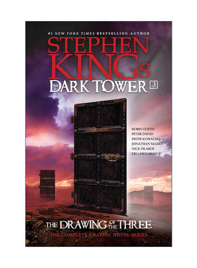 英文原版 Stephen King's the Dark Tower 黑暗塔三张牌4合1 图像小说 斯蒂芬金 精装 英文版 进口英语原版书籍