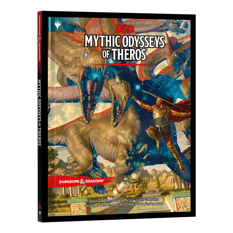 Mythic Odysseys Of Theros Dungeons & Dragons 龙与地下城 塞洛斯奥德赛神话 精装 英文原版艺术画册 进口书籍