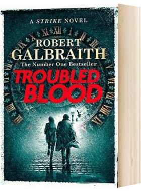 神探科莫兰斯特莱克系列5 真血 Troubled Blood Cormoran Strike 5 英文原版侦探小说 进口英语书籍