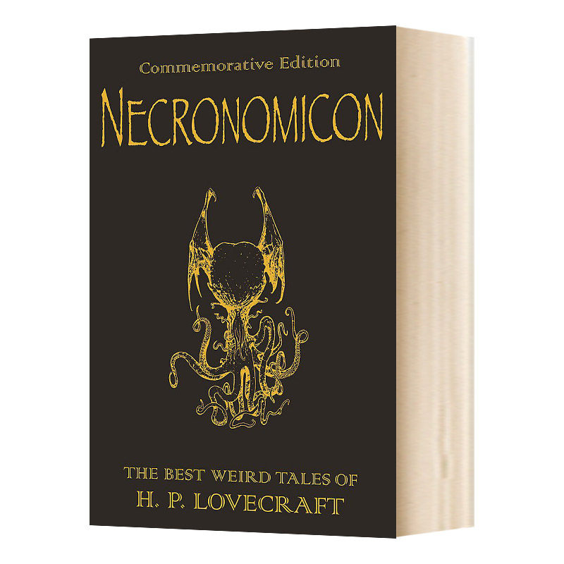 死灵之书 Necronomicon克苏鲁神话作者H.P.洛夫克拉夫特奇特的故事英文原版小说进口英语书籍_虎窝淘