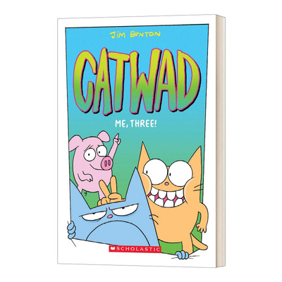 Catwad 3 Me Three 蓝猫凯特瓦德3 英文原版儿童读物 进口英语童书籍