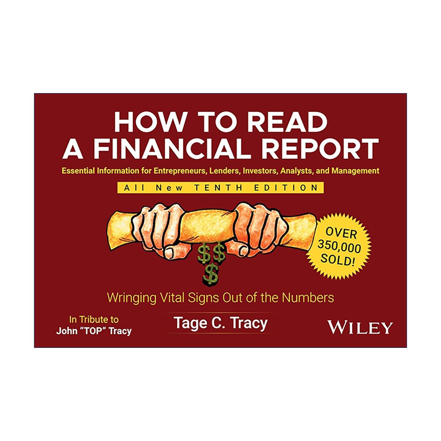 英文原版 How to Read a Financial Report 看懂财务报表 挖掘数字背后的企业核心信号 第10版 英文版 进口英语原版书籍