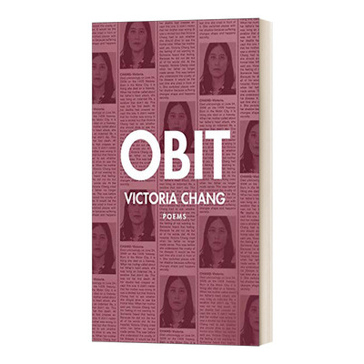Obit 讣告 美国国家图书奖（诗歌）长名单 Victoria Chang