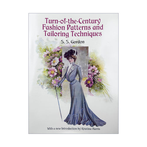 服装设计剪裁纸样制版经典版型 Turn-of-the-Century Fashion Patterns 英文原版设计类工具书 进口英语书籍