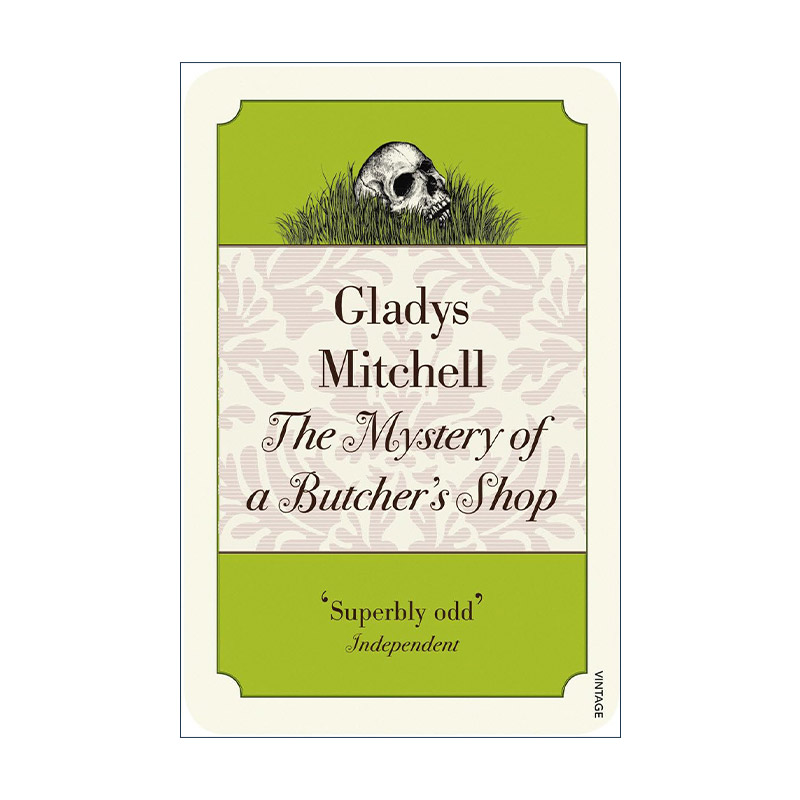 英文原版 The Mystery of a Butcher's Shop 肉铺血案 布雷德利夫人探案系列 格拉迪斯·米切尔经典侦探小说 BBC同名英剧原著