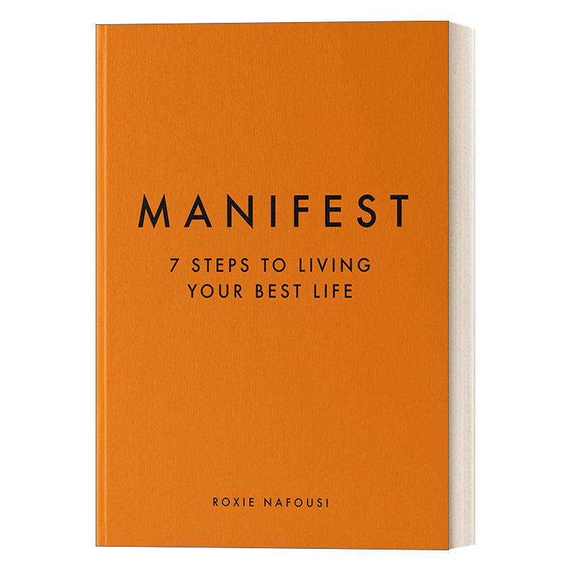 英文原版 Manifest 7 Steps to Living Your Best Life 清单 美好生活的7个步骤 精装 英文版 进口英语原版书籍