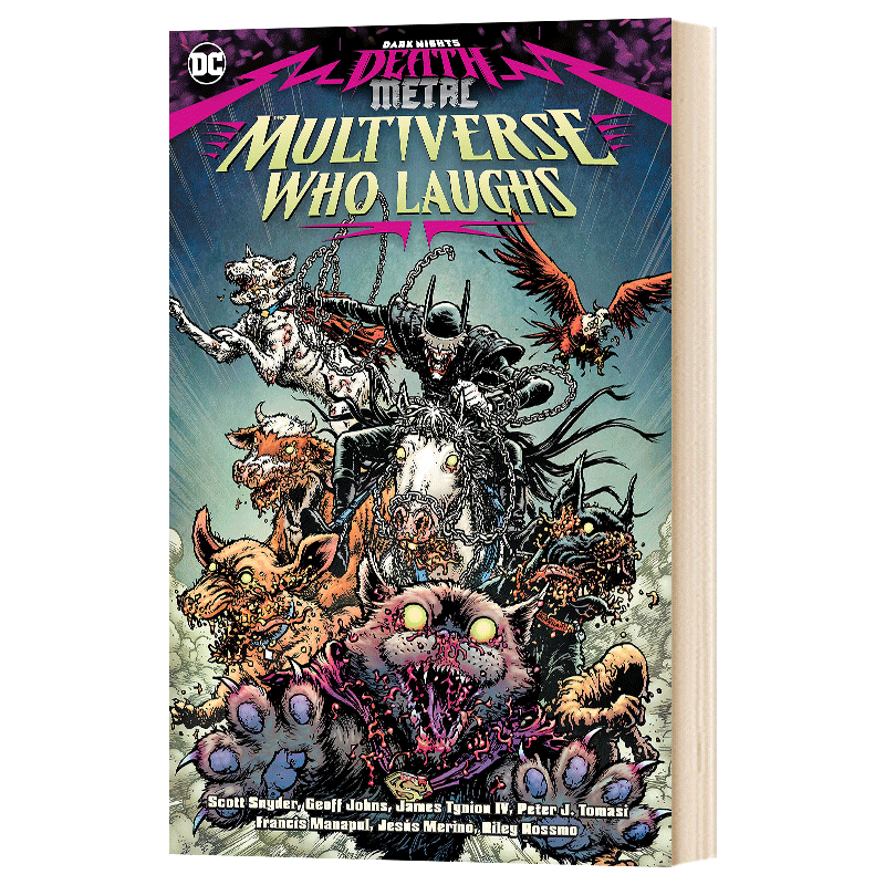 DC漫画死亡金属支线2 Dark Nights Death Metal The Multiverse Who Laughs 英文原版艺术读物 英文版进口书籍