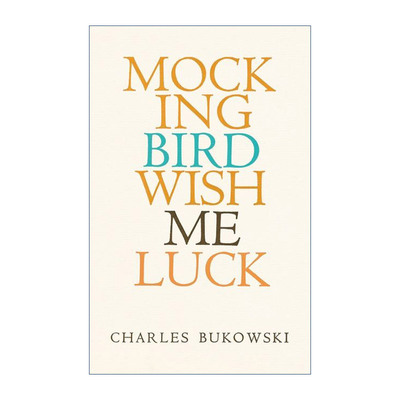 英文原版 Mockingbird Wish Me Luck 知更鸟祝我好运 布可夫斯基诗集 英文版 进口英语原版书籍