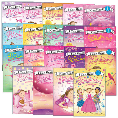 正版 粉红控系列19册 儿童绘本 Pinkalicious I Can Read系列第一阶段 汪培珽书单