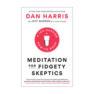 英文原版 Meditation for Fidgety Skeptics 烦躁不安的怀疑论者冥想 多一点快乐指南 Dan Harris 英文版 进口英语原版书籍