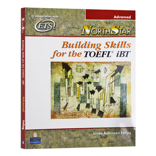 朗文托福筆試高階課程 英語考試書 Book the Skills 英文原版 iBT Building Advanced Student TOEFL NorthStar for