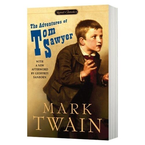 汤姆索亚历险记 The Adventures of Tom Sawyer 英文原版小说 马克吐温著 英文版 进口英语书籍 - 封面