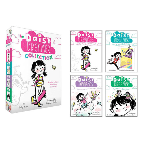 梦想家女孩黛西儿4册盒装 The Daisy Dreamer Collection 英文原版儿童读物书籍