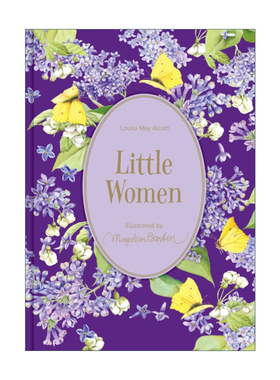 Little Women 小妇人 精装收藏 彩色插图版 插画师荷兰水彩画家 Marjolein Bastin 英文原版经典文学 进口英语书籍