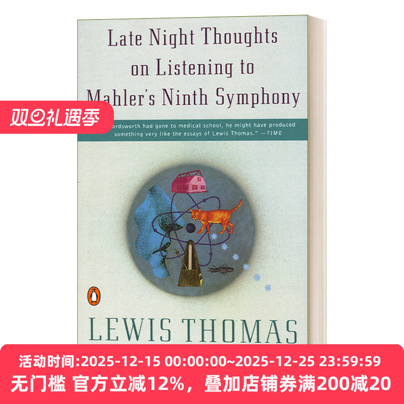 英文原版 Late Night Thoughts on Listening to Mahler's Ninth Symphony 深夜聆听马赫第九交响曲有所思 英文版 进口英语书籍