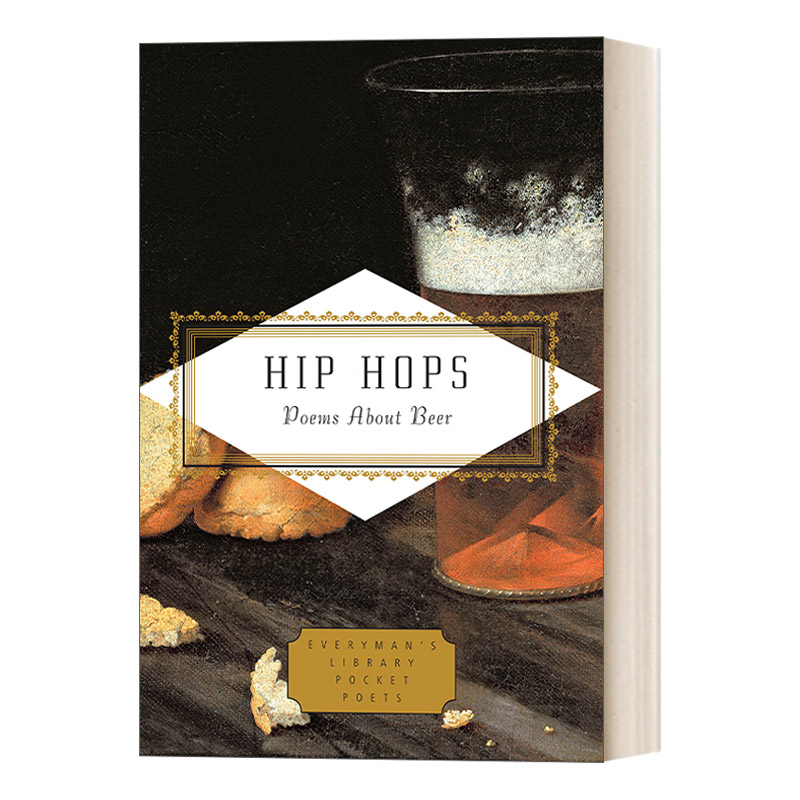 英文原版 Hip Hops Poems About Beer Everyman's Library Pocket Poets Series 啤酒之诗 人人图书馆精装收藏版 Christoph Keller