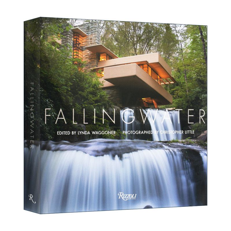流水别墅 室内建筑设计作品集 精装 Fallingwater 英文原版建筑师作品画册 进口英语书籍
