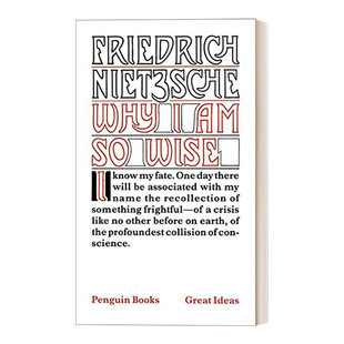 Penguin Nietzsche尼采 Why Great Wise 英文版 Friedrich Ideas 进口英语原版 舍我其谁 哲学 英文原版 书籍 天才