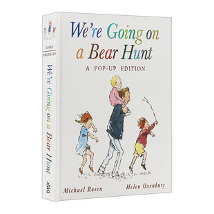 We're Going on a Bear Hunt A Celebratory Pop-up Edition 我们一起去猎熊 立体书 精装 英文原版儿童绘本 进口英语书籍