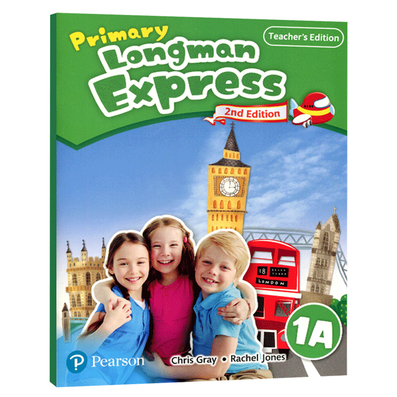 Primary Longman Express TBG 1A英文原版 培生香港朗文PLE小学英语教材 一年级上学期教师用书 少儿英语外国语学校专用教材